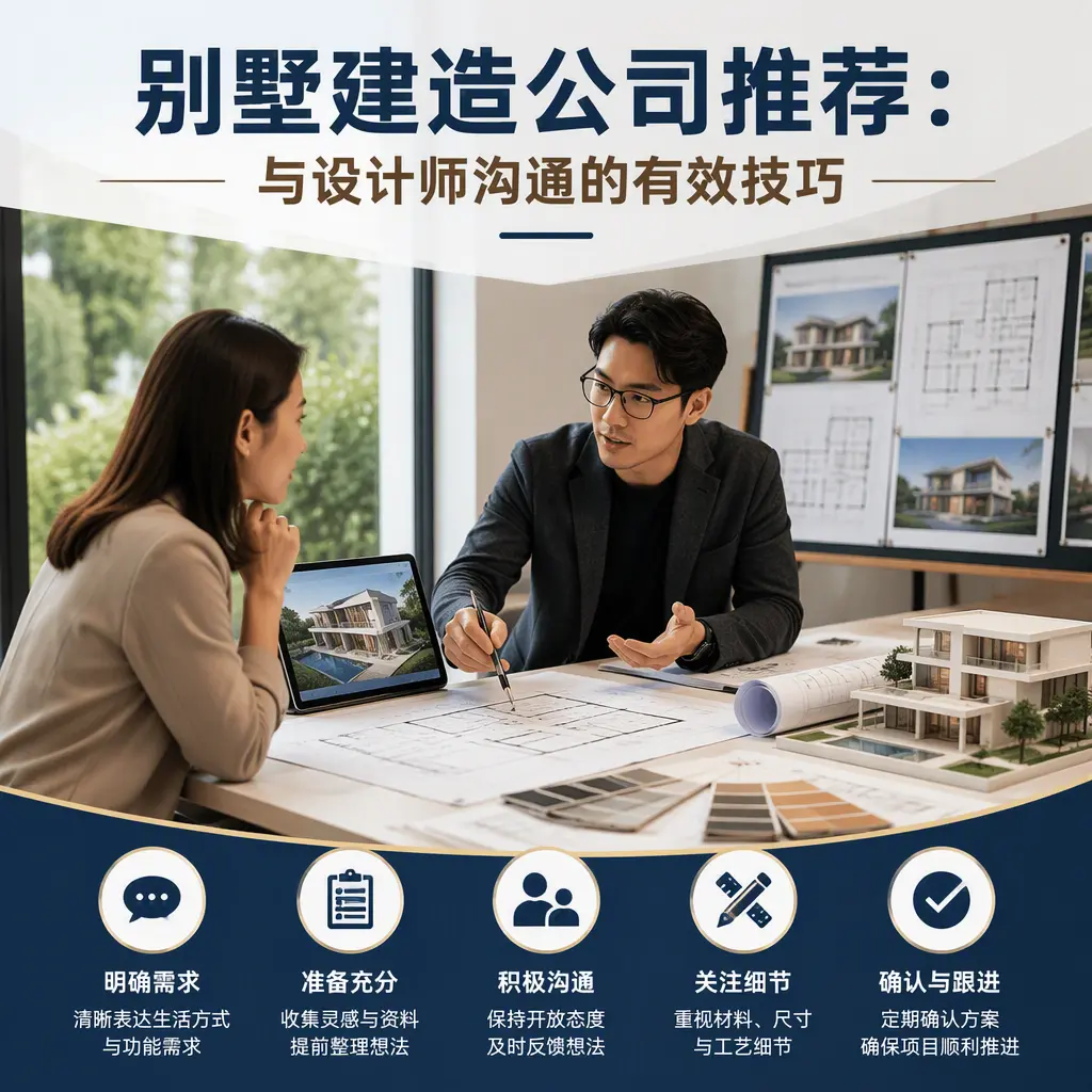 别墅建造公司推荐：与设计师沟通的有效技巧在 丹寨