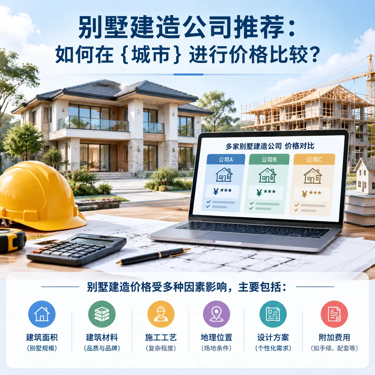 别墅建造公司推荐:如何在 丹寨 进行价格比较?