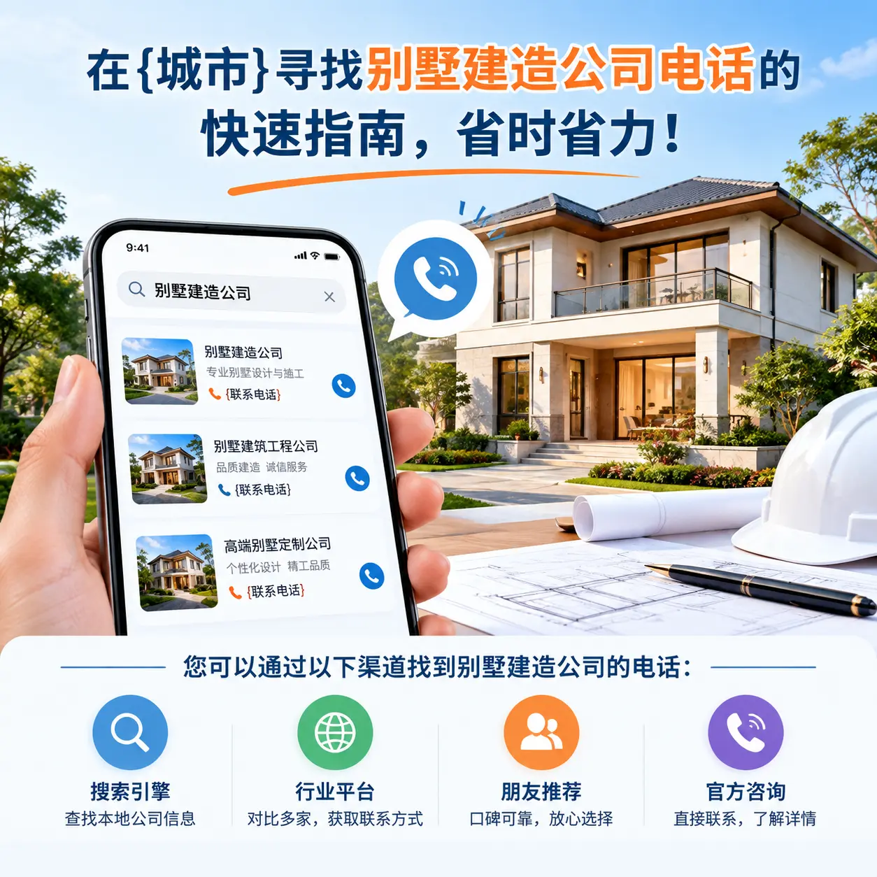 在丹寨寻找别墅建造公司电话的快速指南,省时省力!