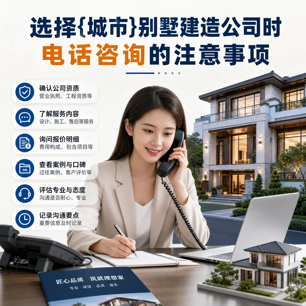 选择丹寨别墅建造公司时，电话咨询的注意事项