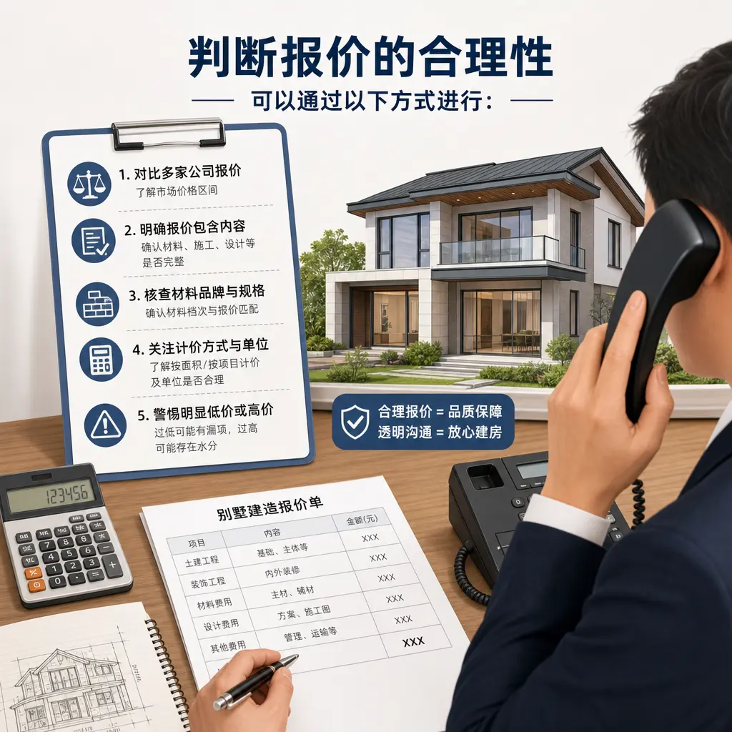 选择丹寨别墅建造公司时，电话咨询的注意事项