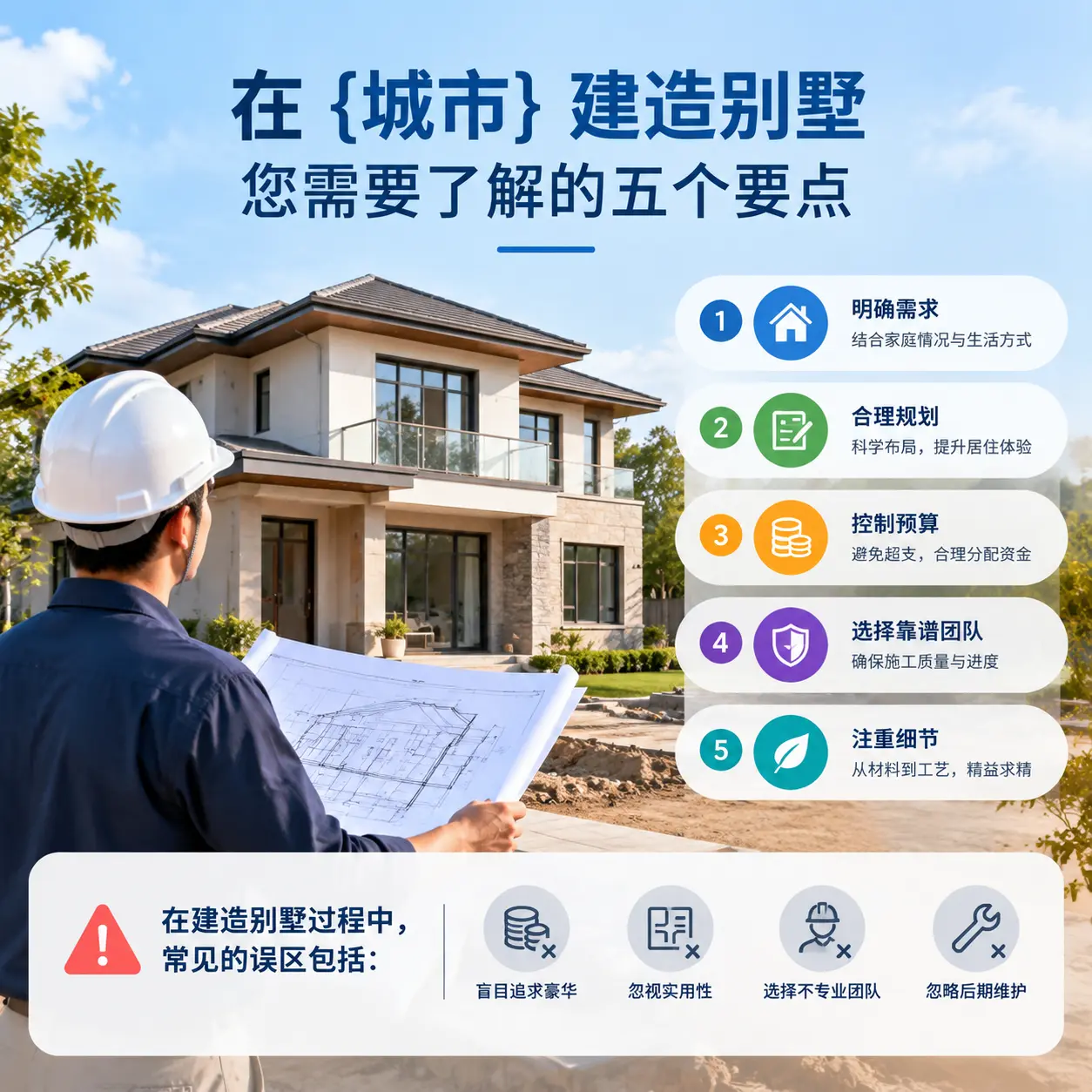 在 丹寨 建造别墅，您需要了解的五个要点
