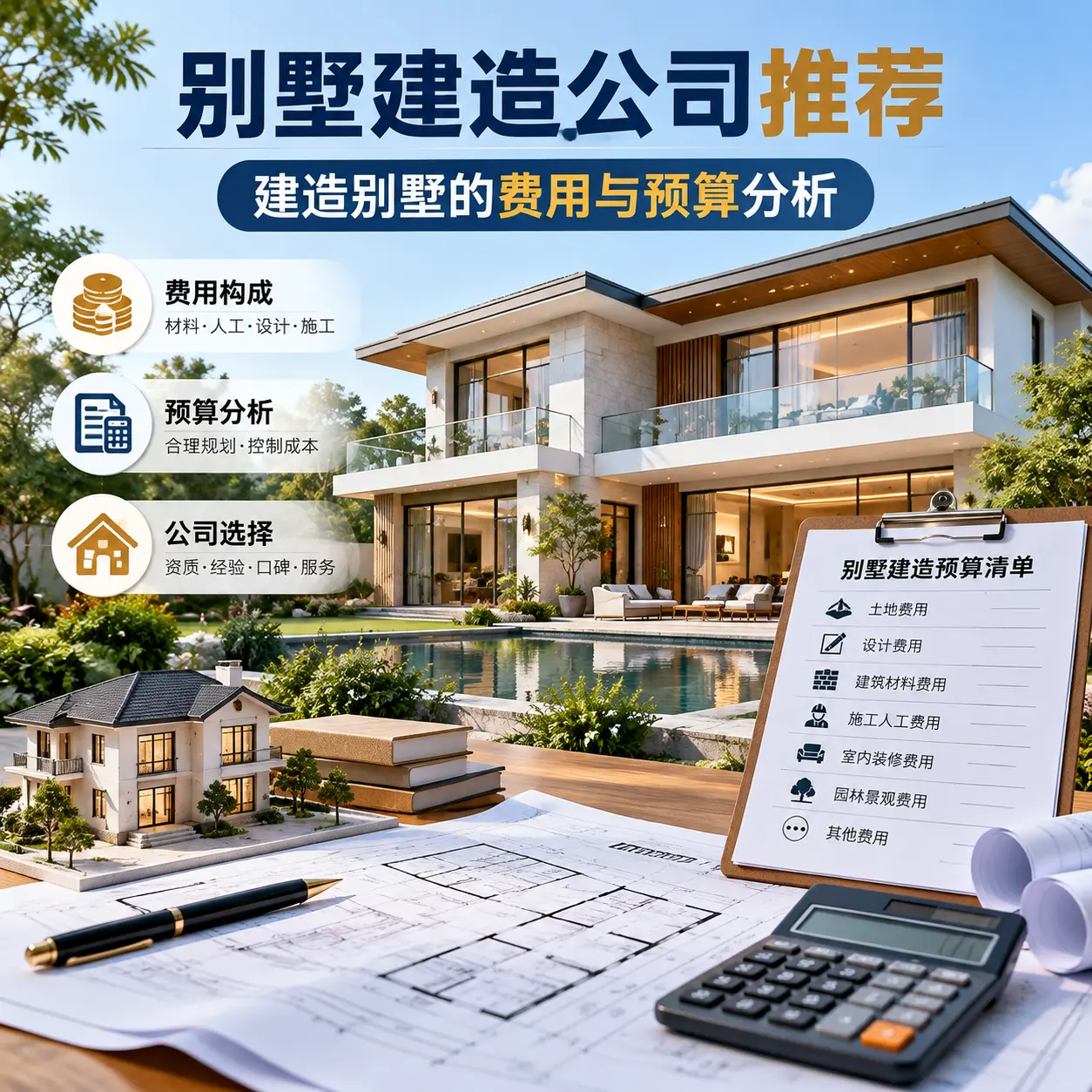 别墅建造公司推荐： 丹寨 建造别墅的费用与预算分析