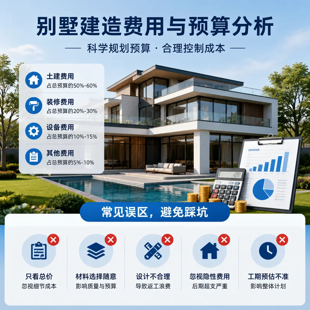 别墅建造公司推荐： 丹寨 建造别墅的费用与预算分析