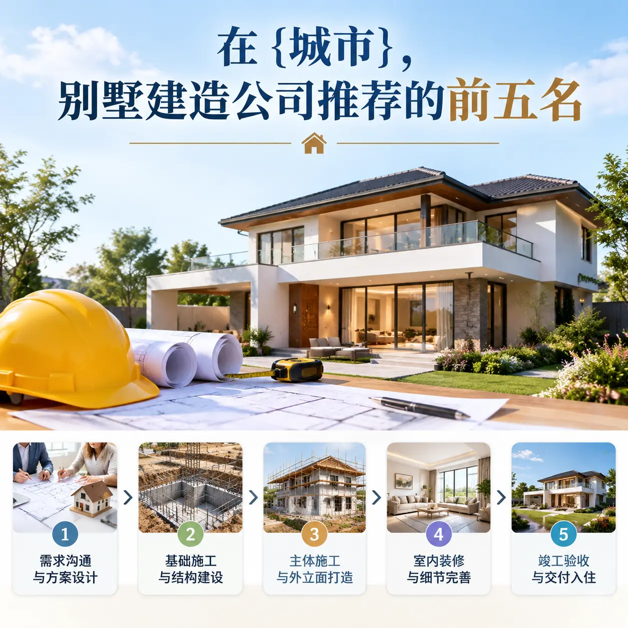 在 丹寨，别墅建造公司推荐的前五名