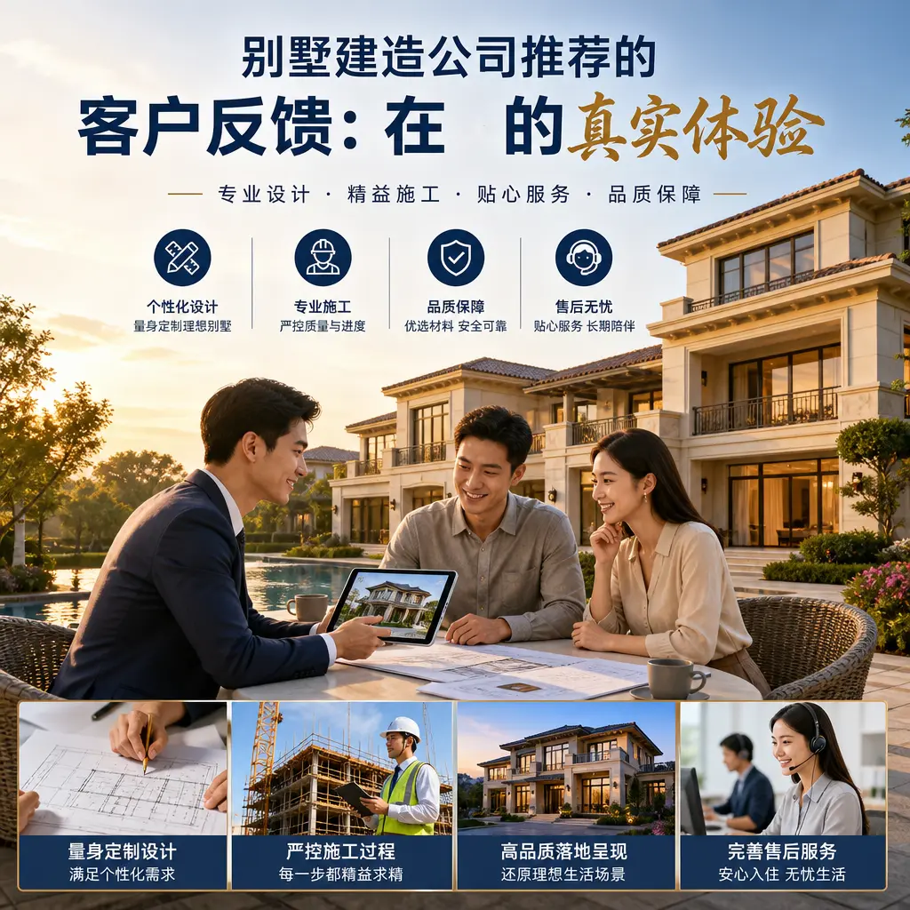 别墅建造公司推荐的客户反馈：在 丹寨 的真实体验