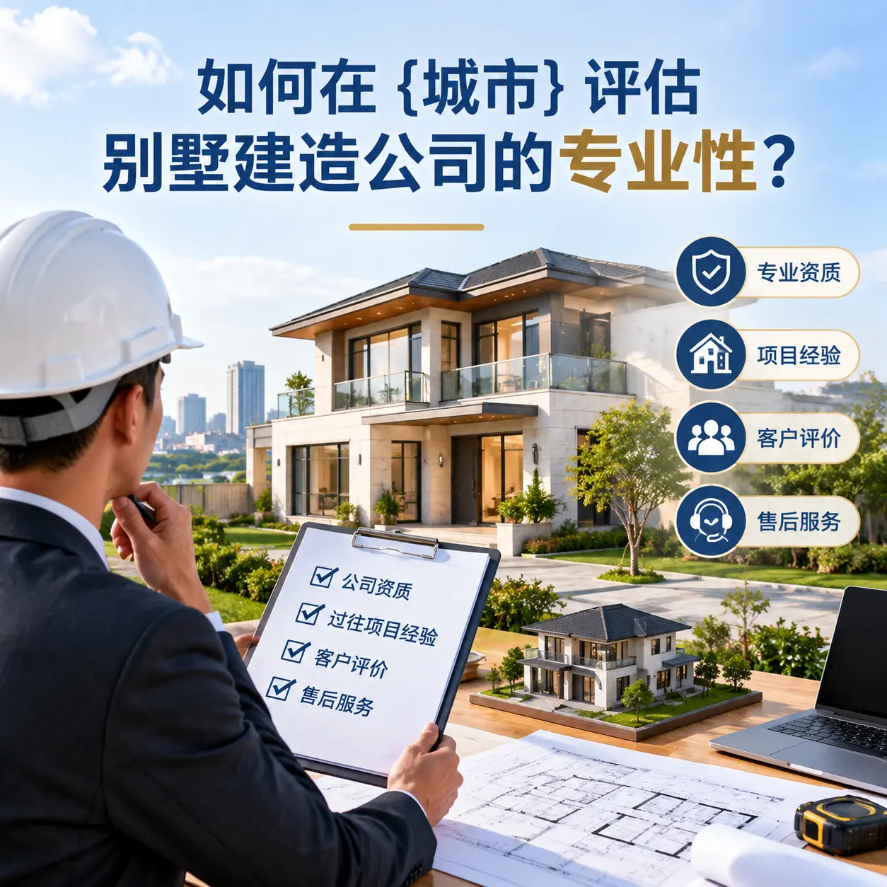 如何在 丹寨 评估别墅建造公司的专业性？