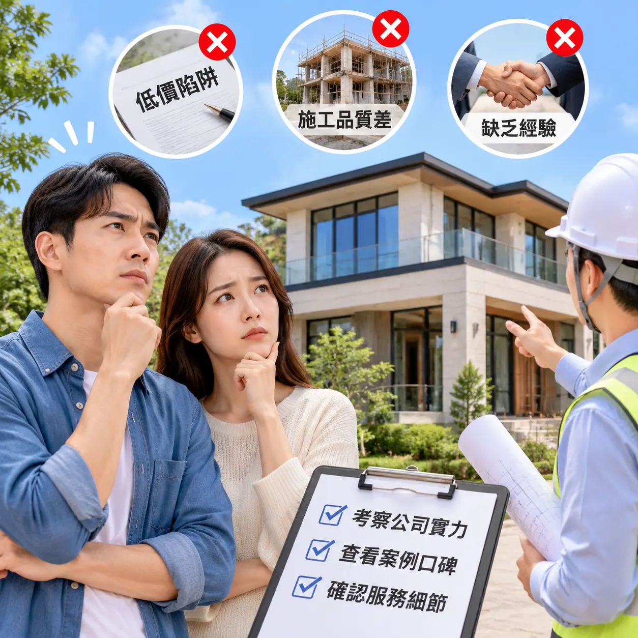 如何在 丹寨 选择最佳别墅建造公司推荐？